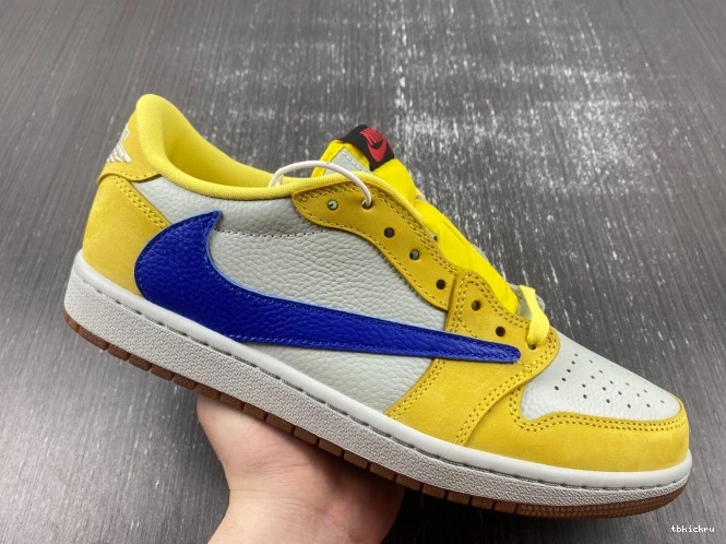 Cheap TBkick Low Canary x 1 DZ4137-700 Scott Travis OG Jordan Air 0821